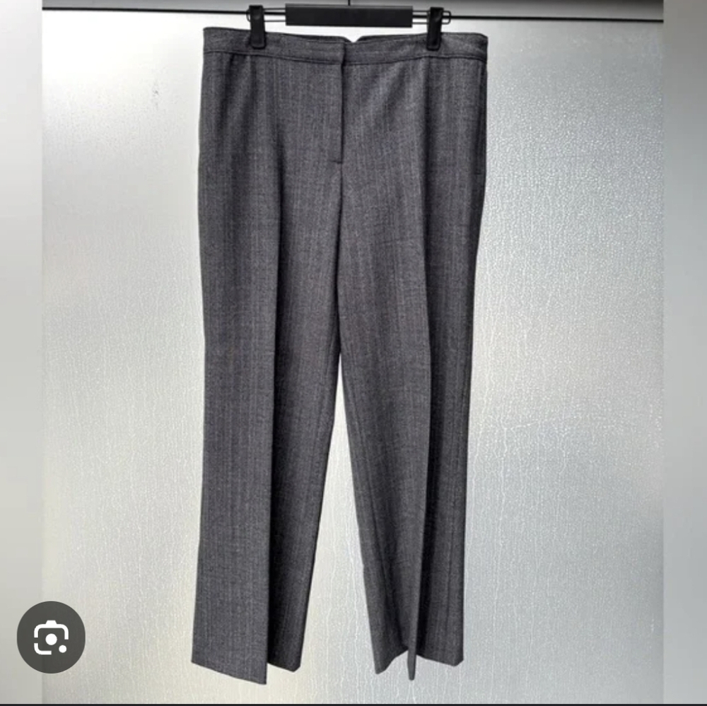 Jones New York Grey Wool Dress Pants